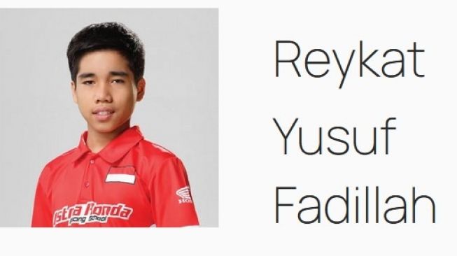 Reykat Yusuf Fadillah, rider Astra Honda Racing Team  [astra-honda.com]