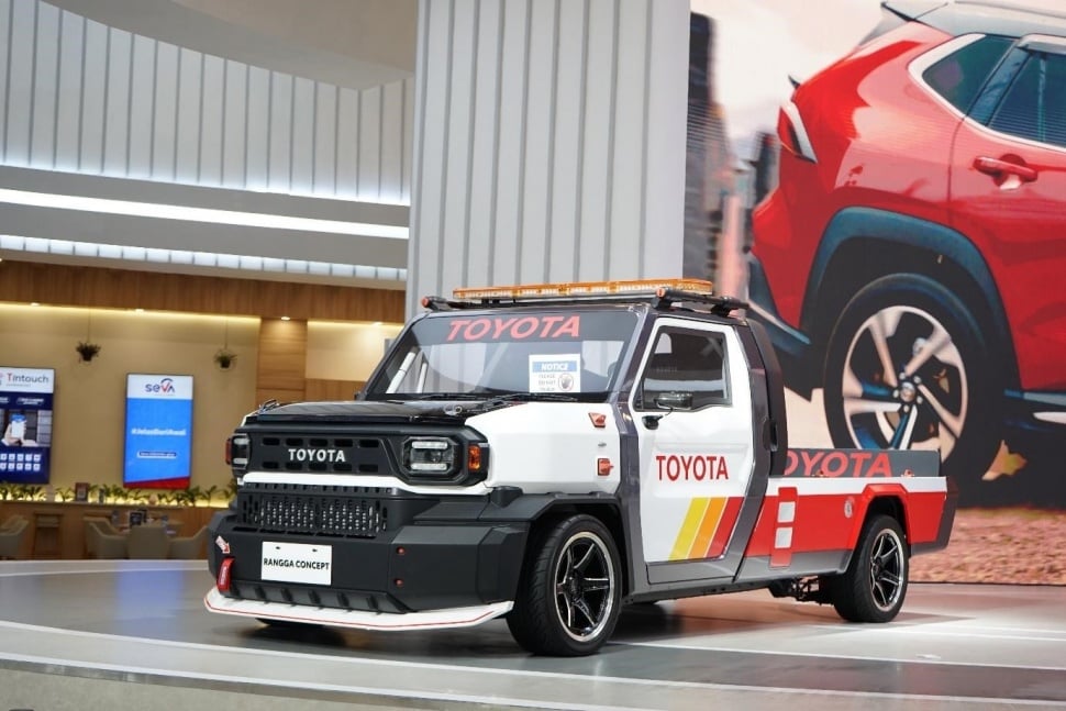 Toyota Rangga Concept saat dikonversi menjadi pace car. (Dok: TAM)