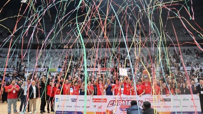 Gelar juara putra Honda DBL 2023 Final DKI Jakarta Series direbut SMA Jubilee [PT WMS]