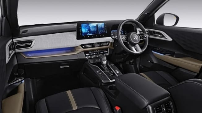 Interior dan kabin Mitsubishi XForce. [Dok MMKSI]